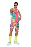 WILBERS & WILBERS 5931-XL Aerobic-Fitness-Outfit, Herren, Mehrfarbig, XL