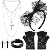 Meleager 80er Jahre Accessoires Damen, 80er Jahre Fasching Kostüm Zubehör...