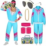 90er 80er Jahre Outfit Herren Damen Mottoparty Kostüm Kostüm 80er Jahre...